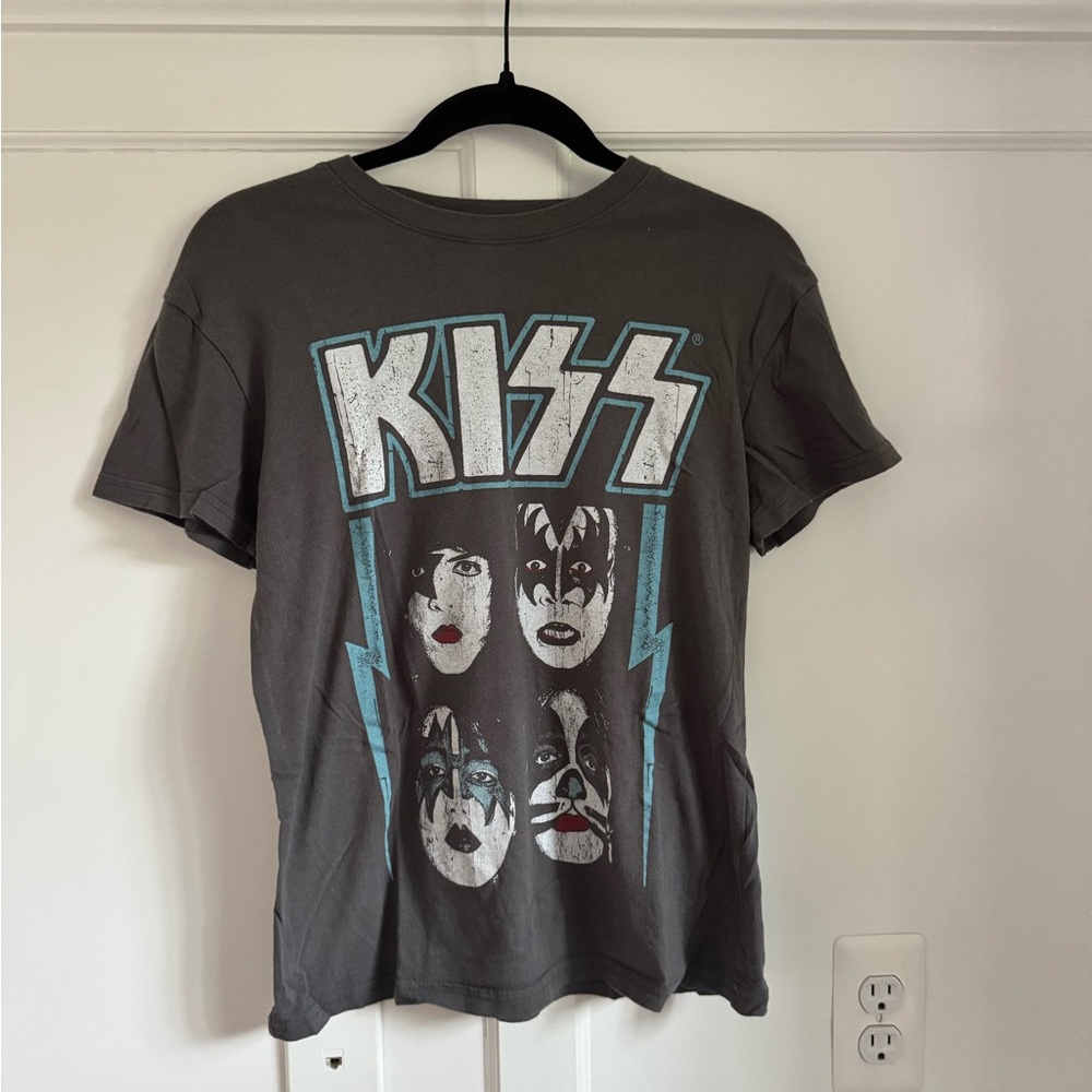 KISS Graphic T-Shirt - Gray